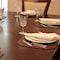 Dacasso Brown 17" x 12" Leatherette Cut Corner Placemat HN-3348 - alternate 3